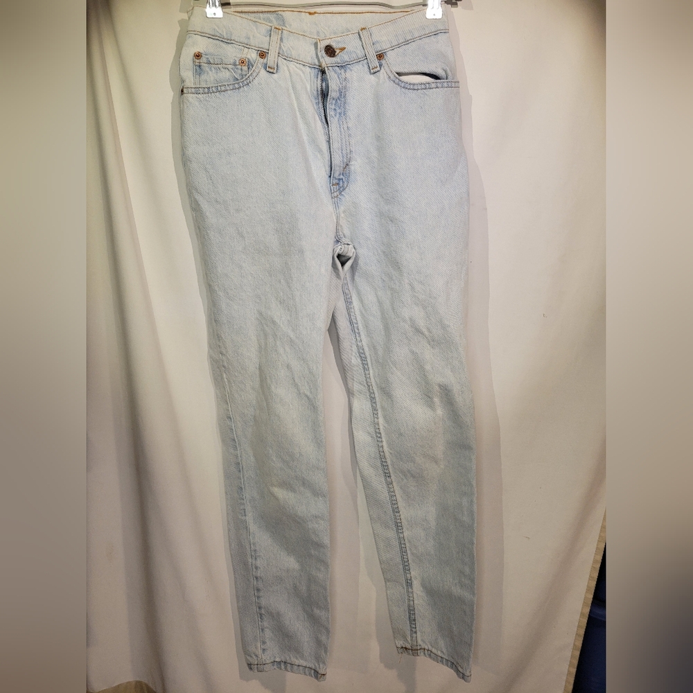 👖🇺🇲 Vintage Levis 512 Jeans Womens 11 Med Slim Fit Tapered Leg Made in USA